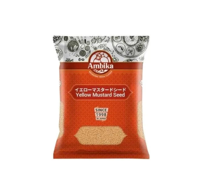 Ambika-Yellow-Mustard-Seed-500g-2.webp Ambika Yellow Mustard Seed (500g) - Image 1