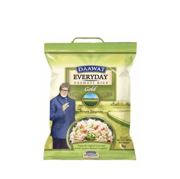 Daawat Everyday Basmati Rice Gold (5Kg)