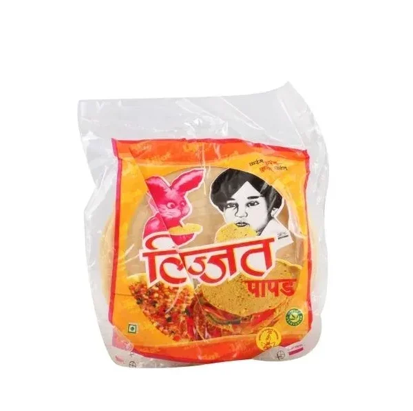 Papad Plain (Lijjat) (200g)